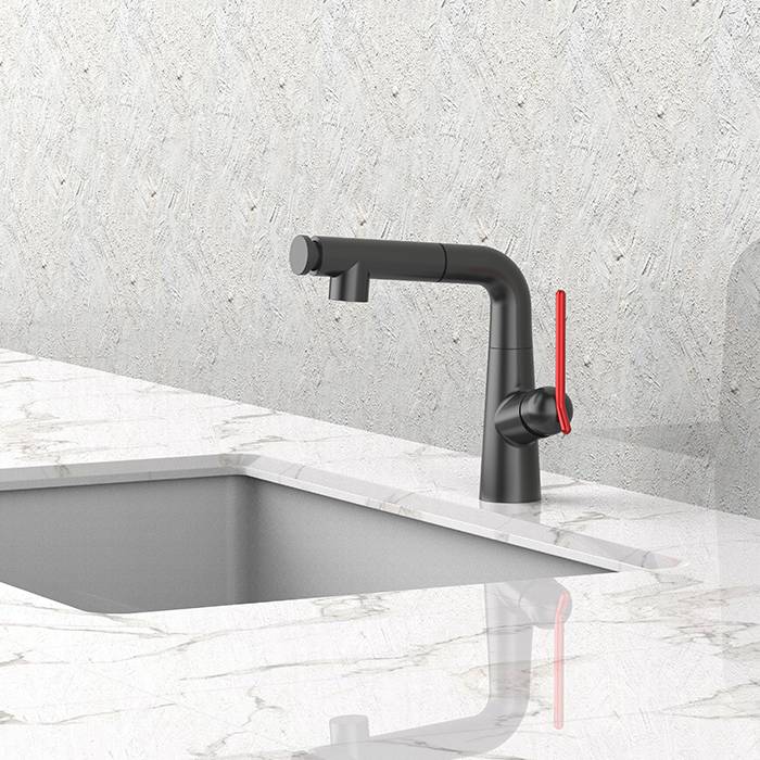 Pull Out Lifting Sink Tap