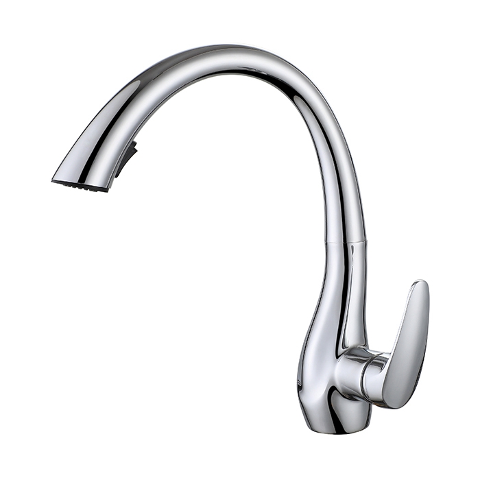 retractable spray head faucet