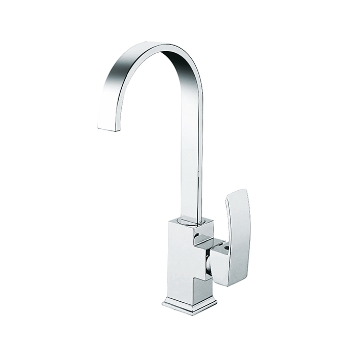 single handle commercial style kitchen tap