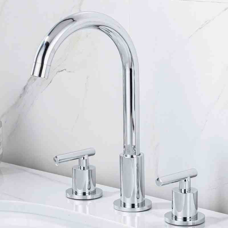 "Double-Handle Faucet: Perfect for Your Modern Kitchen"