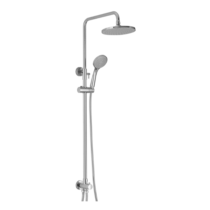 Multifunction Thermostatic Shower Mixer Set With Bath Spout Exposed Shower Head Hand Sprayer